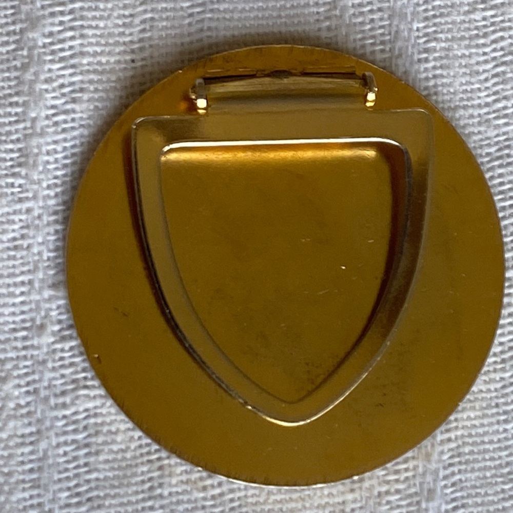 VTG Colorful Scarf and Gold Tone Clip - Picture 8 of 8